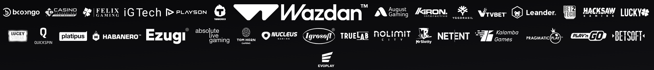 providers in playmax casino