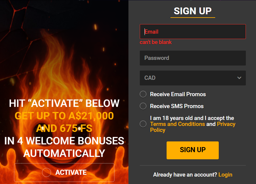 registration Playmax